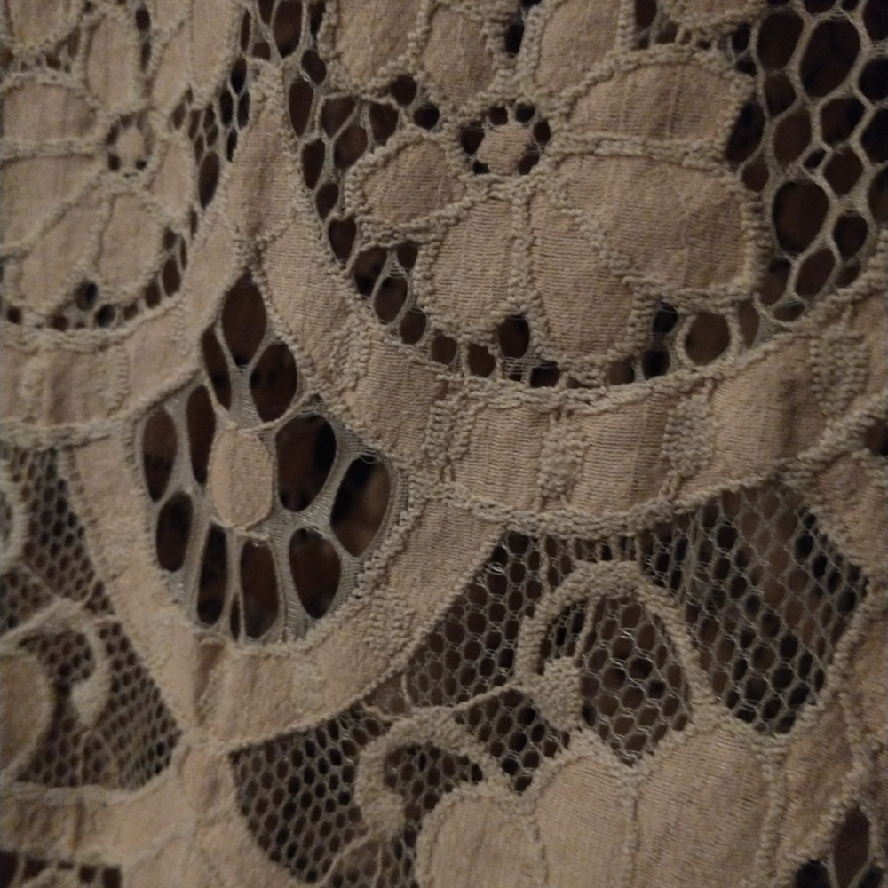 THE BOUTIQUE X little nude multi-wear lace dress with bodysuit bottoms wrap ties - Picture 12 of 16